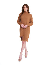 Knitted High Neck Dress